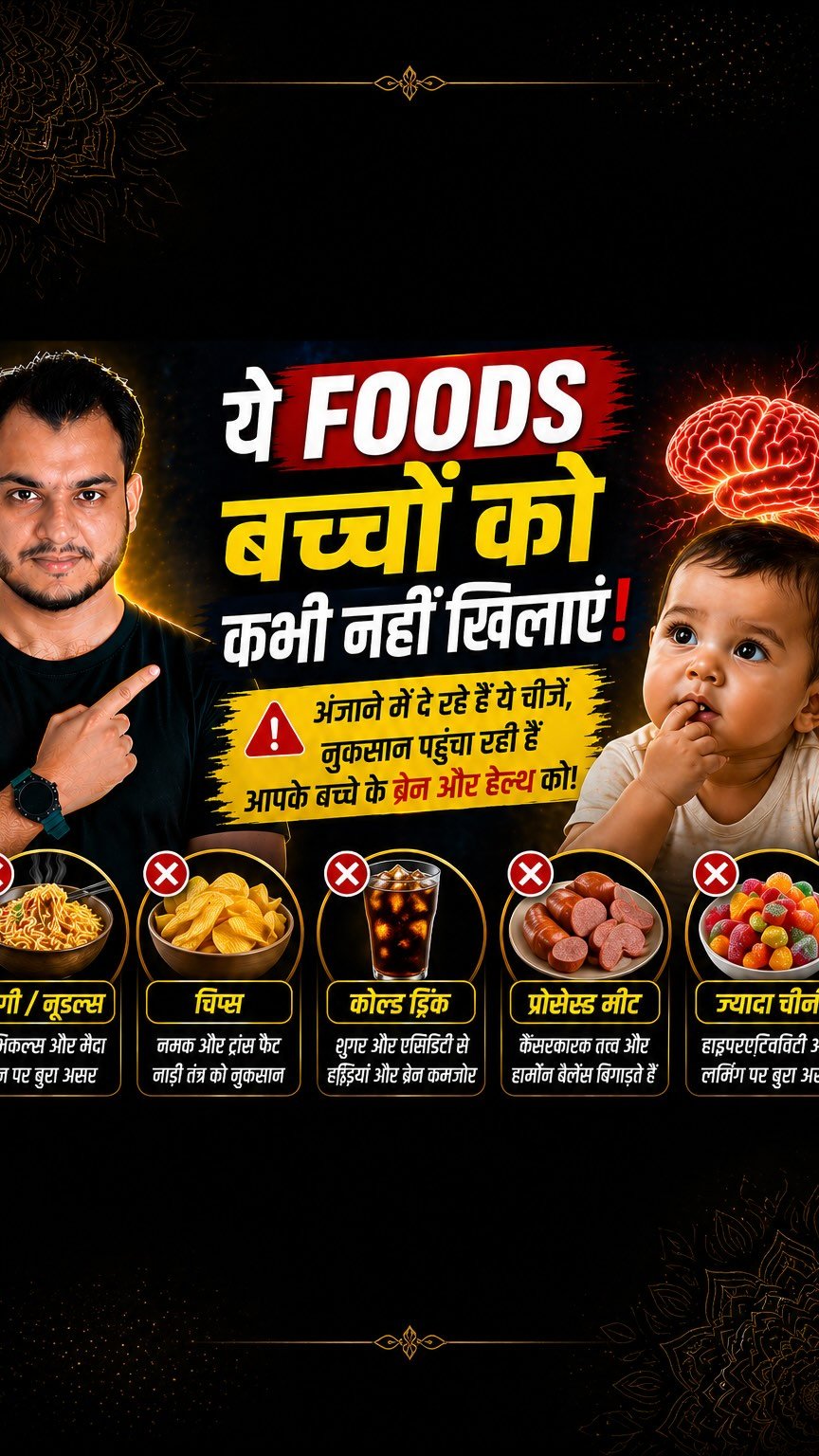 kushalbhadra 게시물 이미지: Children 5 Dangerous Food ! Parents Be...