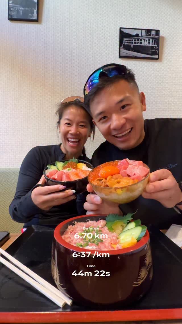 kwokspots 게시물 이미지: Only thing that beats running to get food is...