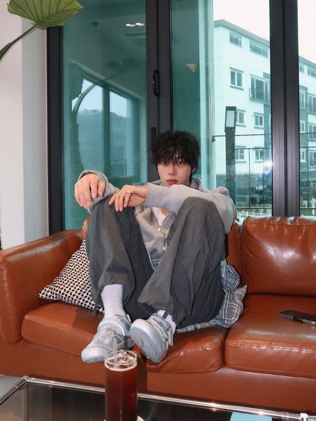 Photo by KWON STAR on February 04, 2026. May be an image of sweatpants and text.