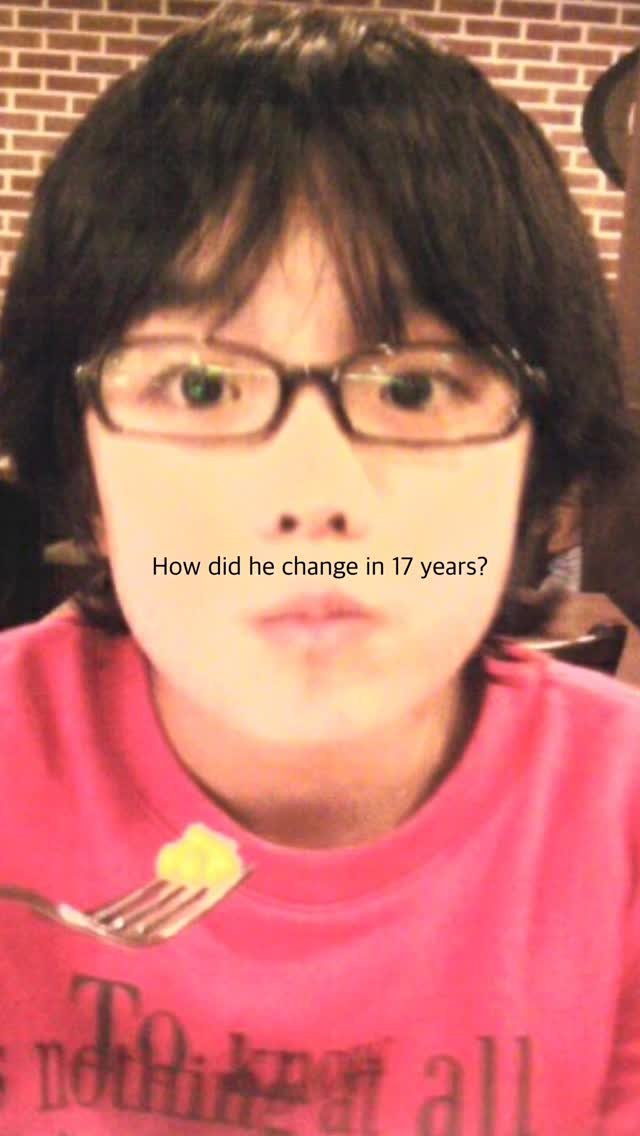 kwon_star_ 게시물 이미지: How did he change in 17 years? 

#beforeandafter