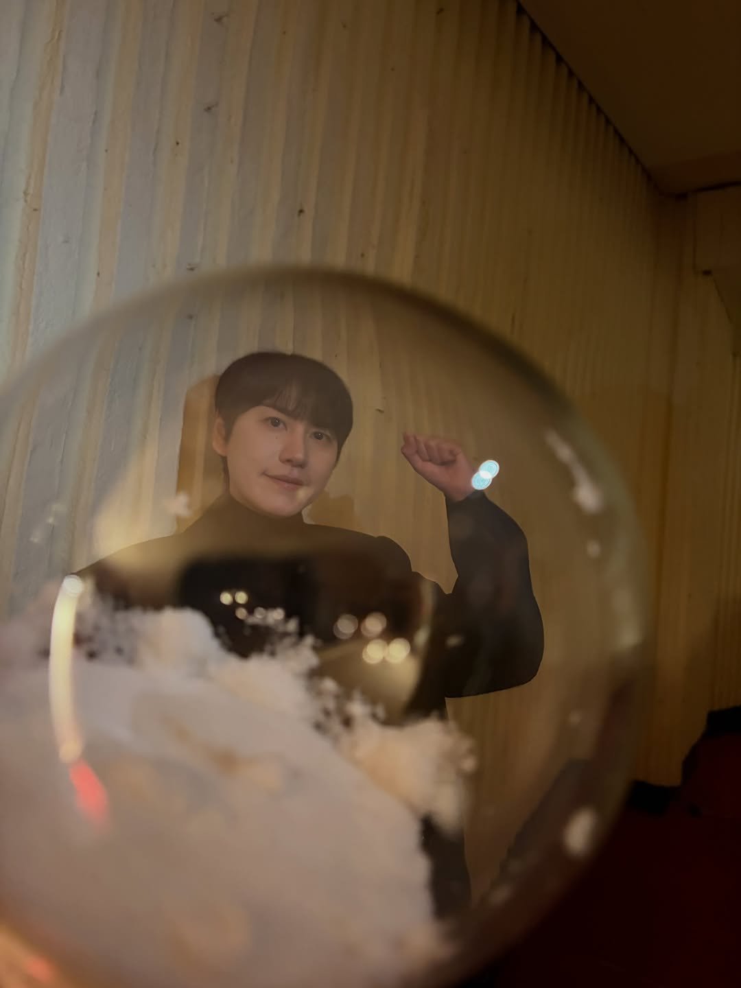 Photo by 규현 KYUHYUN on November 28, 2025. May be an image of text.