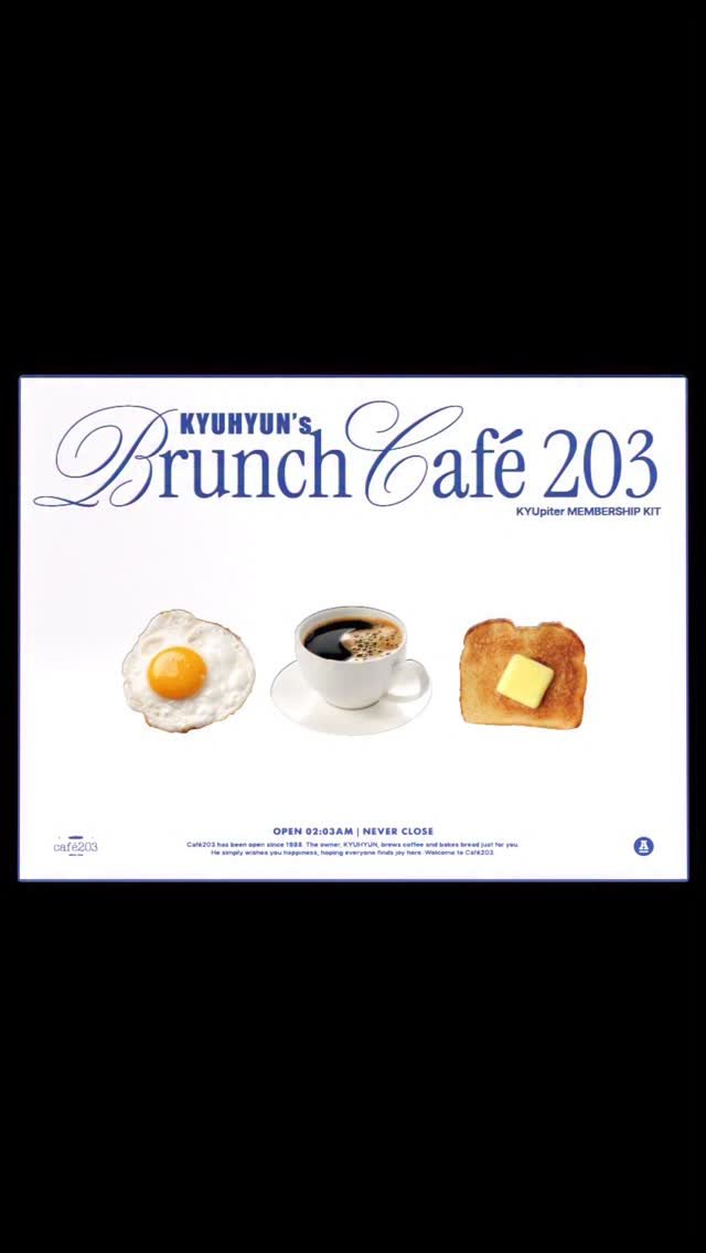 kyuhyun_official 게시물 이미지: 🄽🄴🅆 KYUpiter MEMBERSHIP KIT 

Cafe 203...