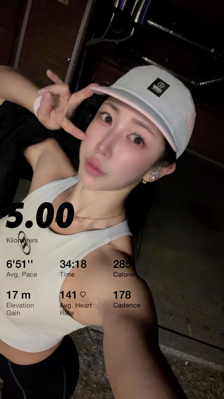 kyuri.ifbbpro 게시물 이미지: 5K DONE 🏃‍♀️