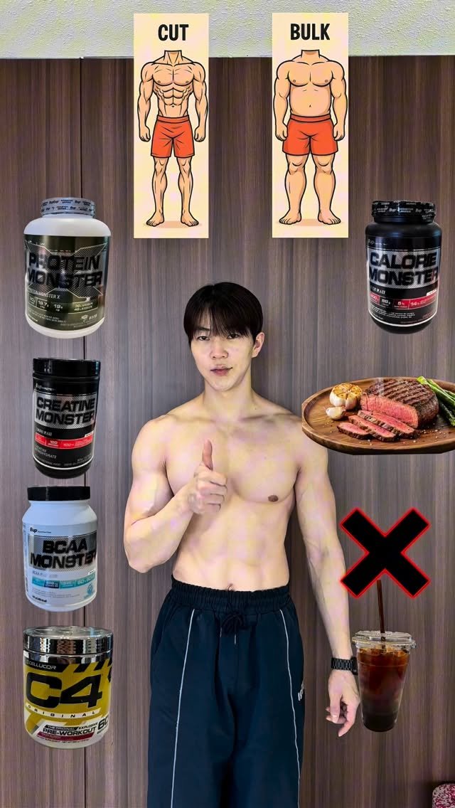 l_junghoon_ 게시물 이미지: 컷팅 vs 벌크 (헬스 보충제편)

프로틴 보충제 vs 게이너
Bcaa vs...