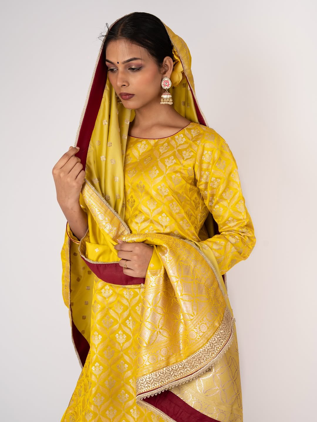 label__sundaridesigns 게시물 이미지: A dress that is good for all times. Yellow...