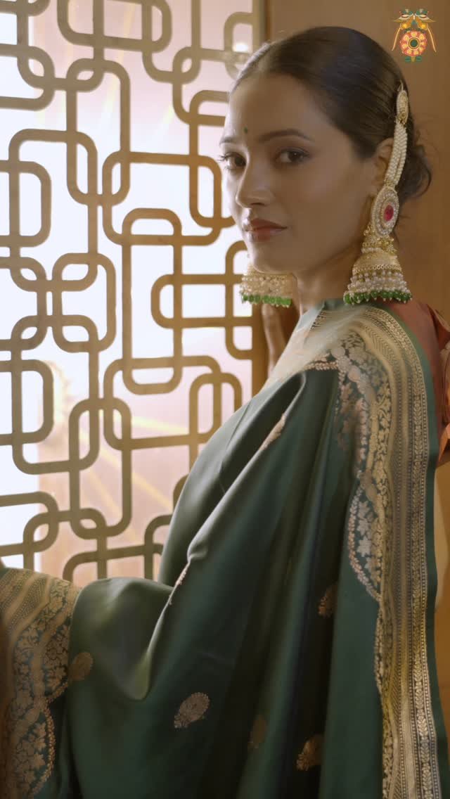 label__sundaridesigns 게시물 이미지: Banarasi handwoven with zari work...