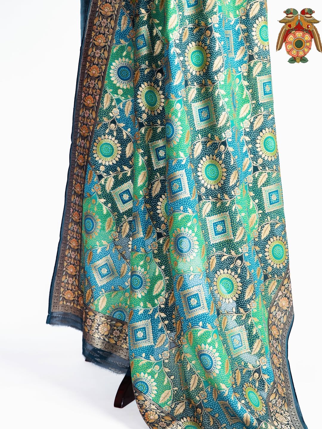 Photo by Sundaridesigns on April 12, 2026. May be an image of sarong, shawl, tapestry and text.