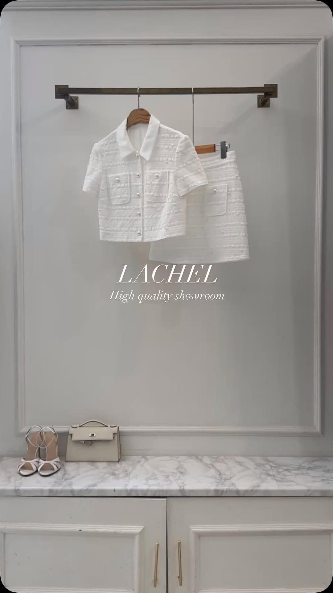 lachel_77 게시물 이미지: 𝑳𝑨𝑪𝑯𝑬𝑳🤍RC 링클 반팔 자켓 & RC 링클 미니 스커트 🫧

⠀
𖧷𝙷𝚒𝚐𝚑...