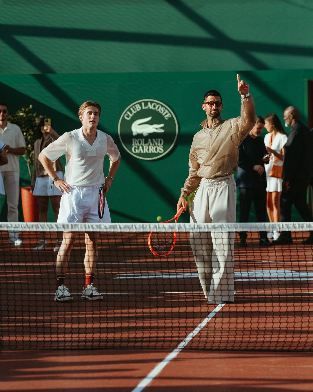lacoste 게시물 이미지: Le Club Lacoste @rolandgarros brought together...