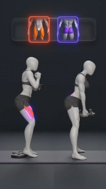 ladyfitnessdemic 게시물 이미지: ⚡ Strengthen Your Quads and Glutes With These...
