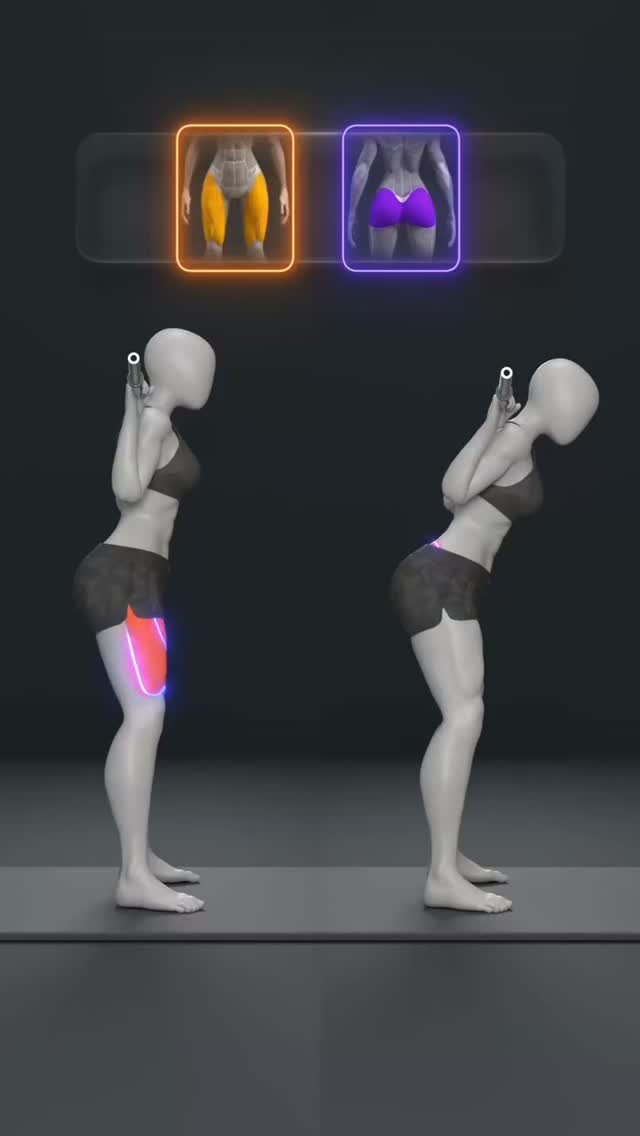 ladyfitnessdemic 게시물 이미지: 💪 Do you Squat For Quads and Glutes Here's The...