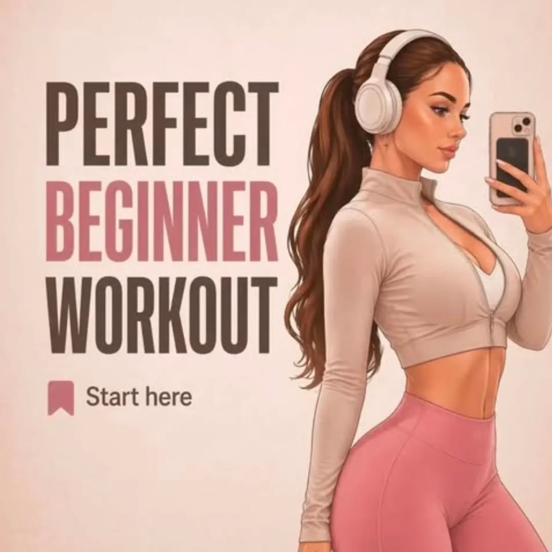 ladyfitnessdemic 게시물 이미지: 🔥 Perfect beginner workout (save this)

 ...