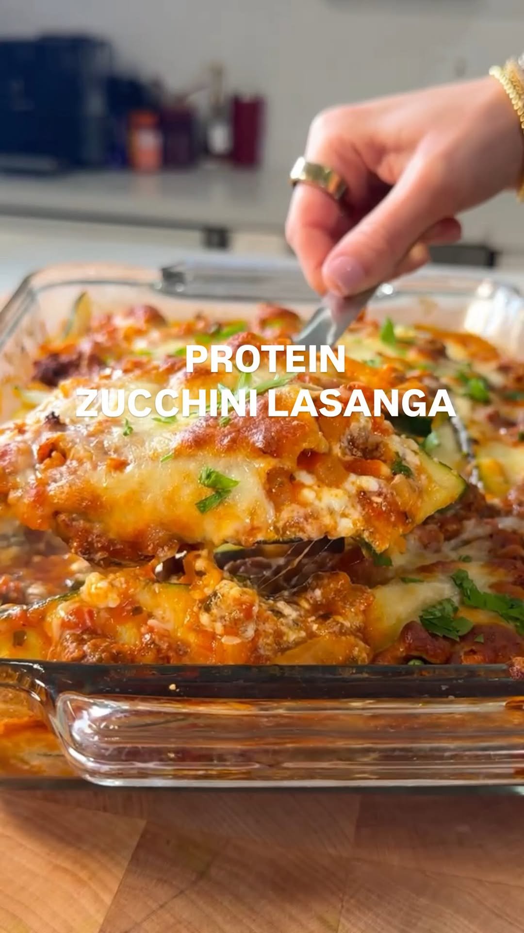 lainiecooks_ 게시물 이미지: PROTEIN ZUCCHINI LASAGNA ✨ Follow...