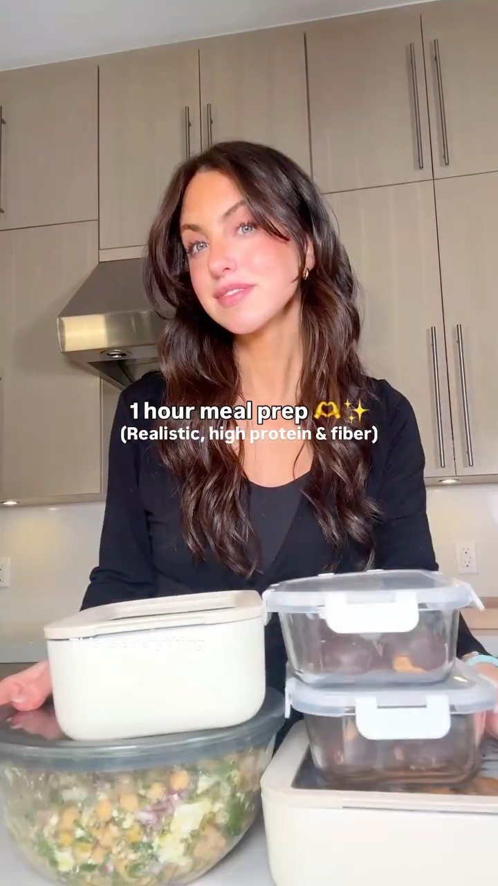 lainiecooks_ 게시물 이미지: 1 hour meal prep ✨ the perfect lineup that...