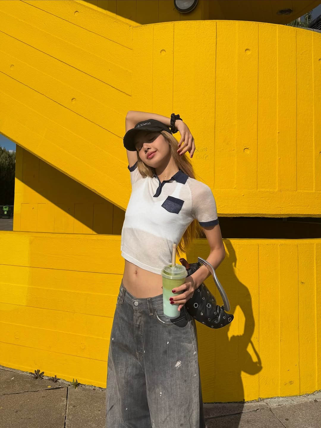Photo by LISA on August 14, 2025. May be an image of 1 person, beret, headscarf, bowler hat and text.