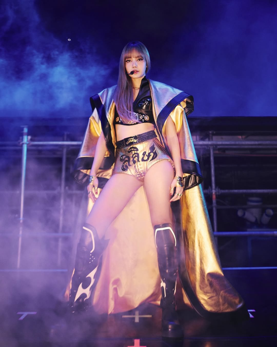 Photo by LISA on October 30, 2025. May be an image of costume, concert and text.