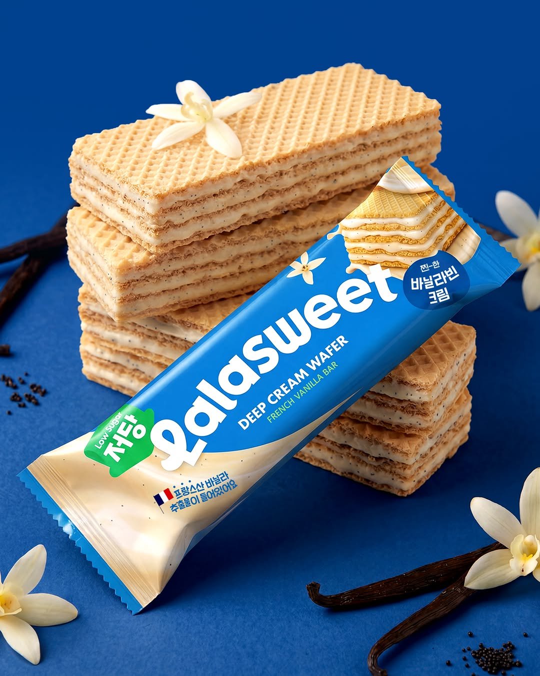 lalasweet_icecream 게시물 이미지: 라라스윗 웨하스 신상! 바닐라맛 출시 💛

출시 기념 🍀반값 특가🍀로...