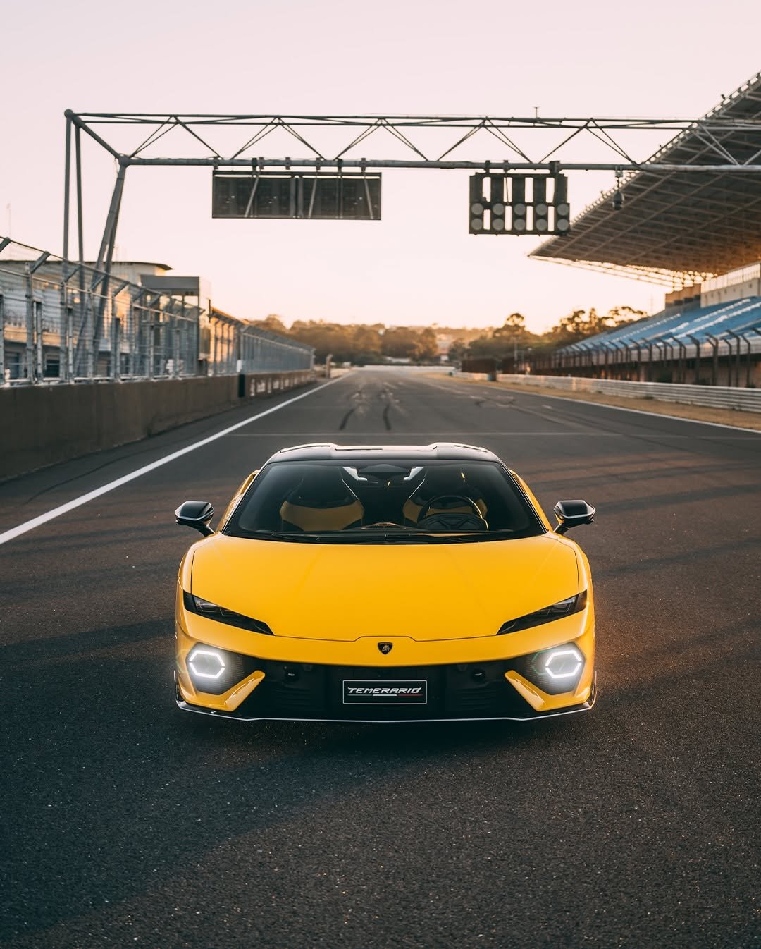 Photo by Lamborghini on January 07, 2026. May be an image of wheel, race car, road and text.