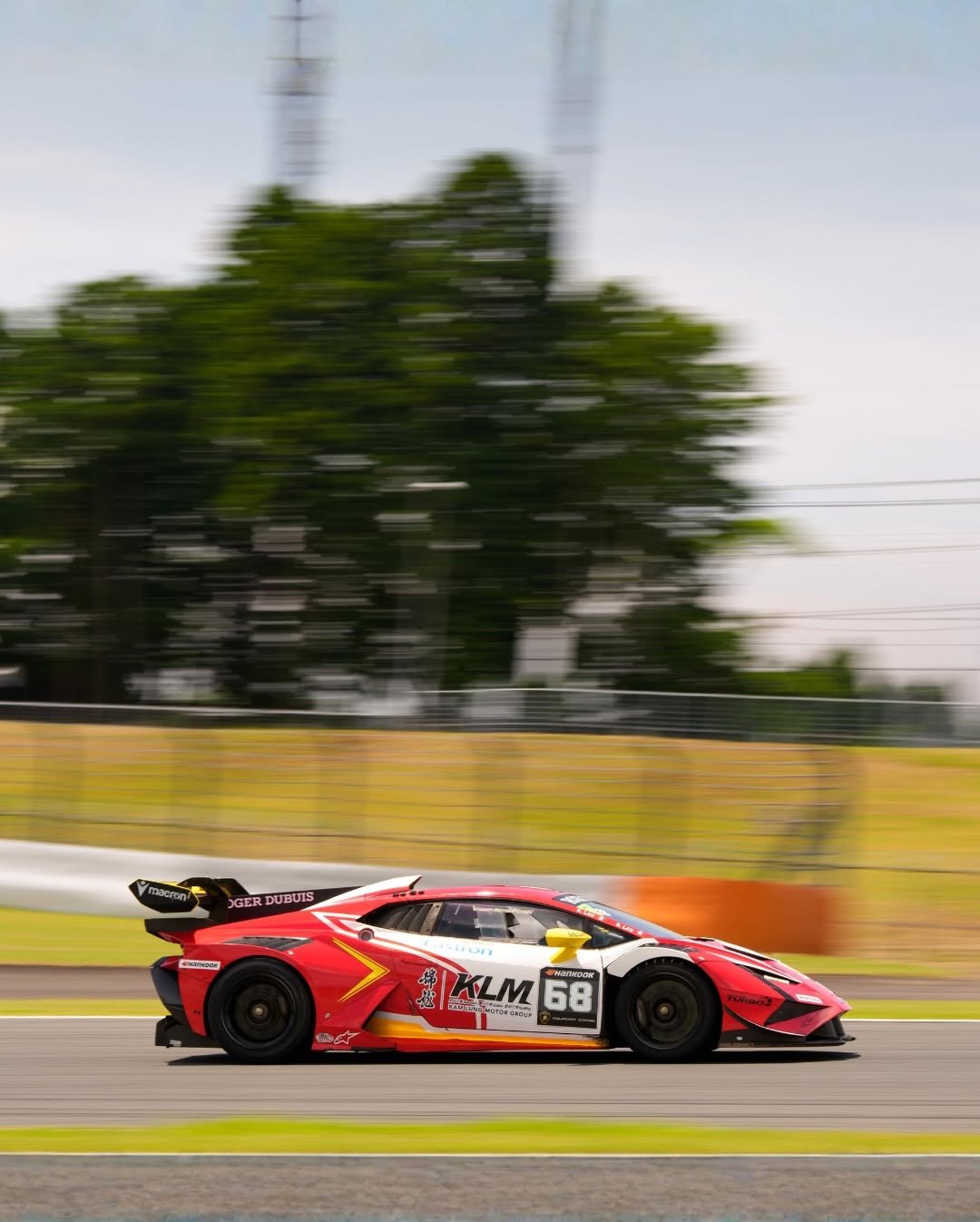 Photo by Lamborghini Squadra Corse on December 30, 2025. May be an image of racing vehicles, race car and text.