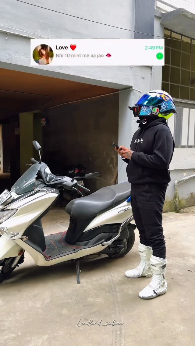 landlord_sidhuu 게시물 이미지: Kaun kaun ase karta hai 😂Zx10r love...