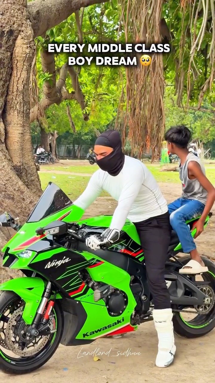 landlord_sidhuu 게시물 이미지: EVERY MIDDLE CLASS BOY DREAM BiKE...