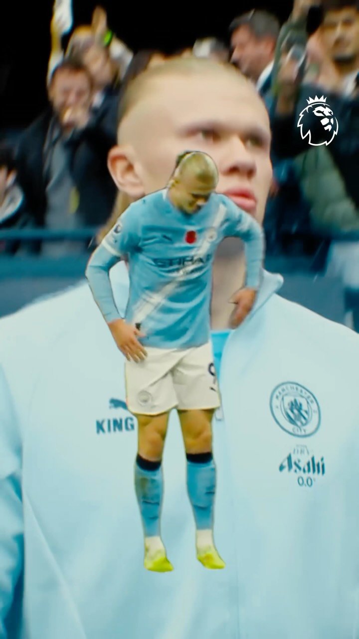 lapremierleague 게시물 이미지: El robot Erling Haaland, goleador de Noruega y...