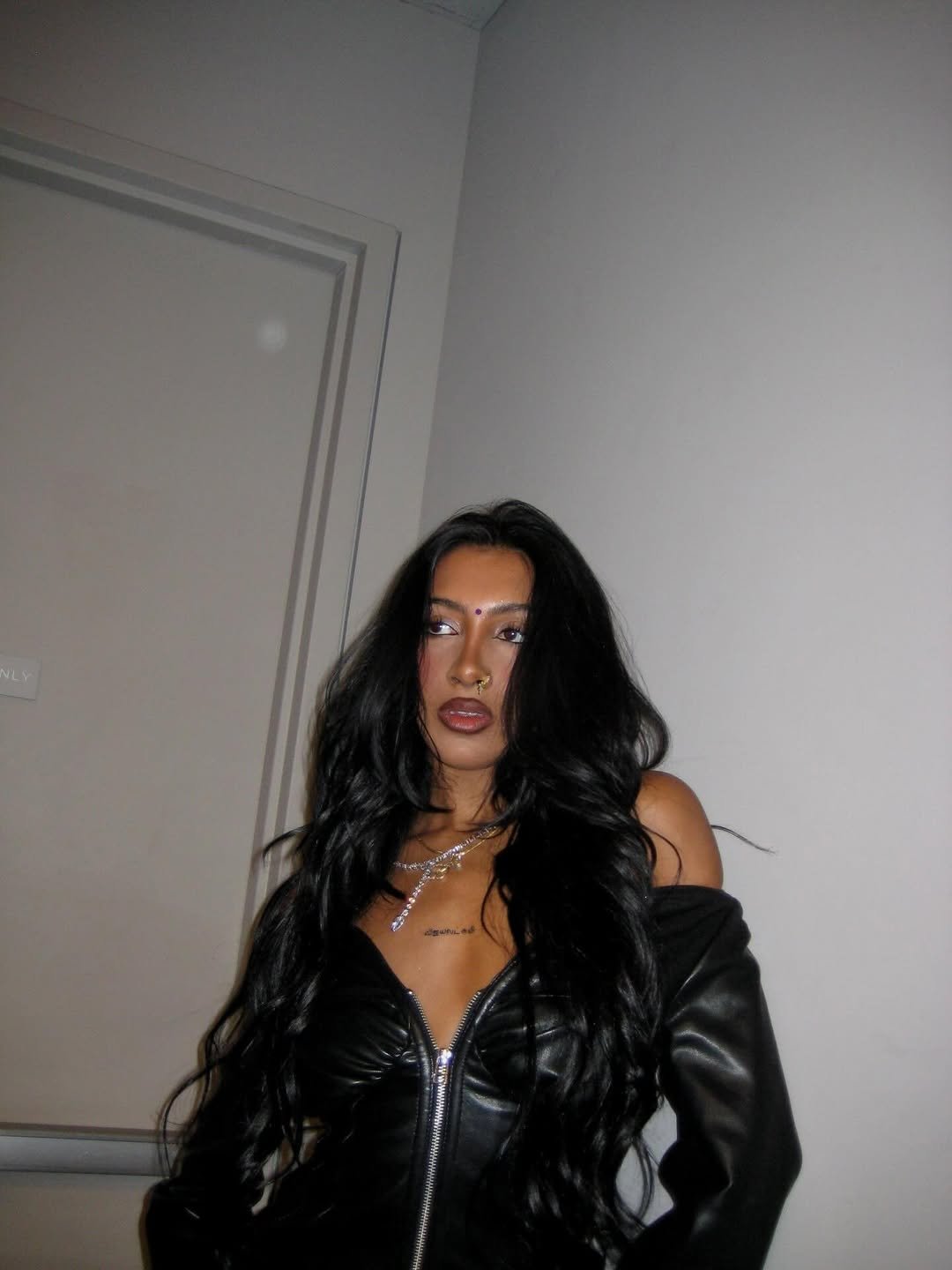 Photo by LARA RAJ on January 28, 2026. May be an image of one or more people, makeup and text.