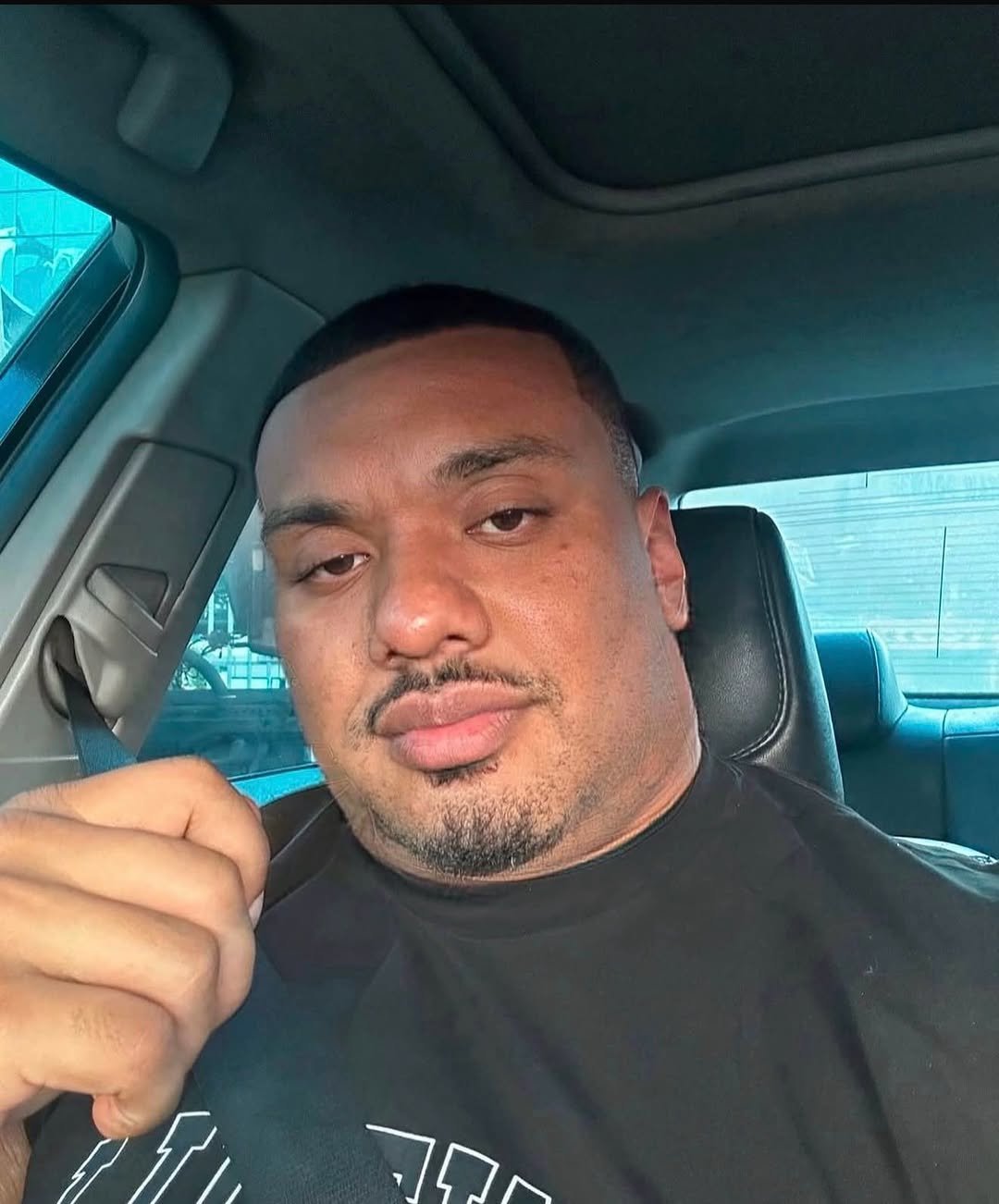 Photo by Larry on November 28, 2025. May be a selfie of one or more people, seatbelt and text.