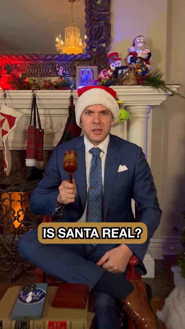 lawbymike 게시물 이미지: Is Santa Real?

#holidays #santa #santaclaus