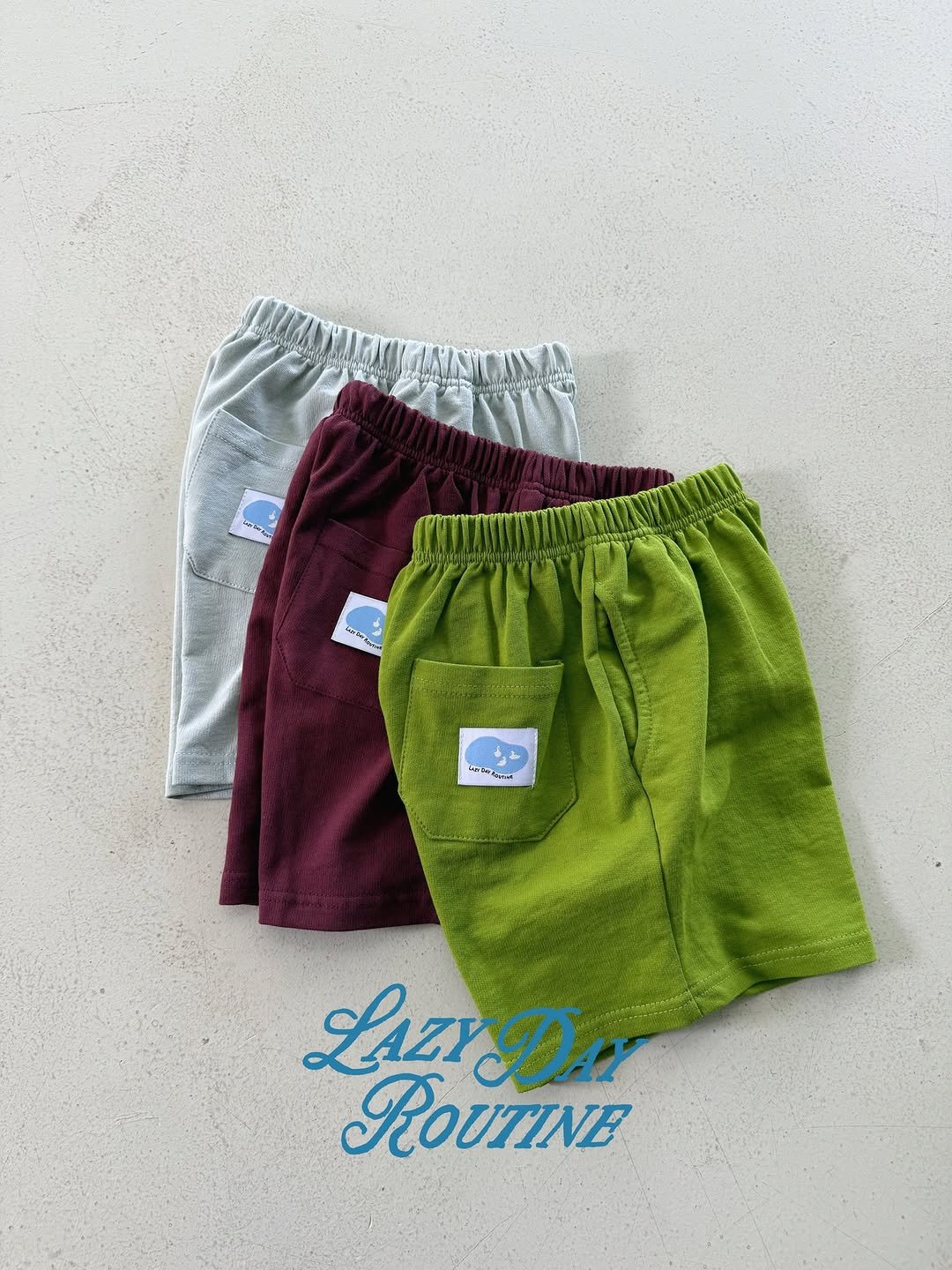 Photo by Lazy Day Routine on April 20, 2026. May be an image of drawstring, shorts and text.