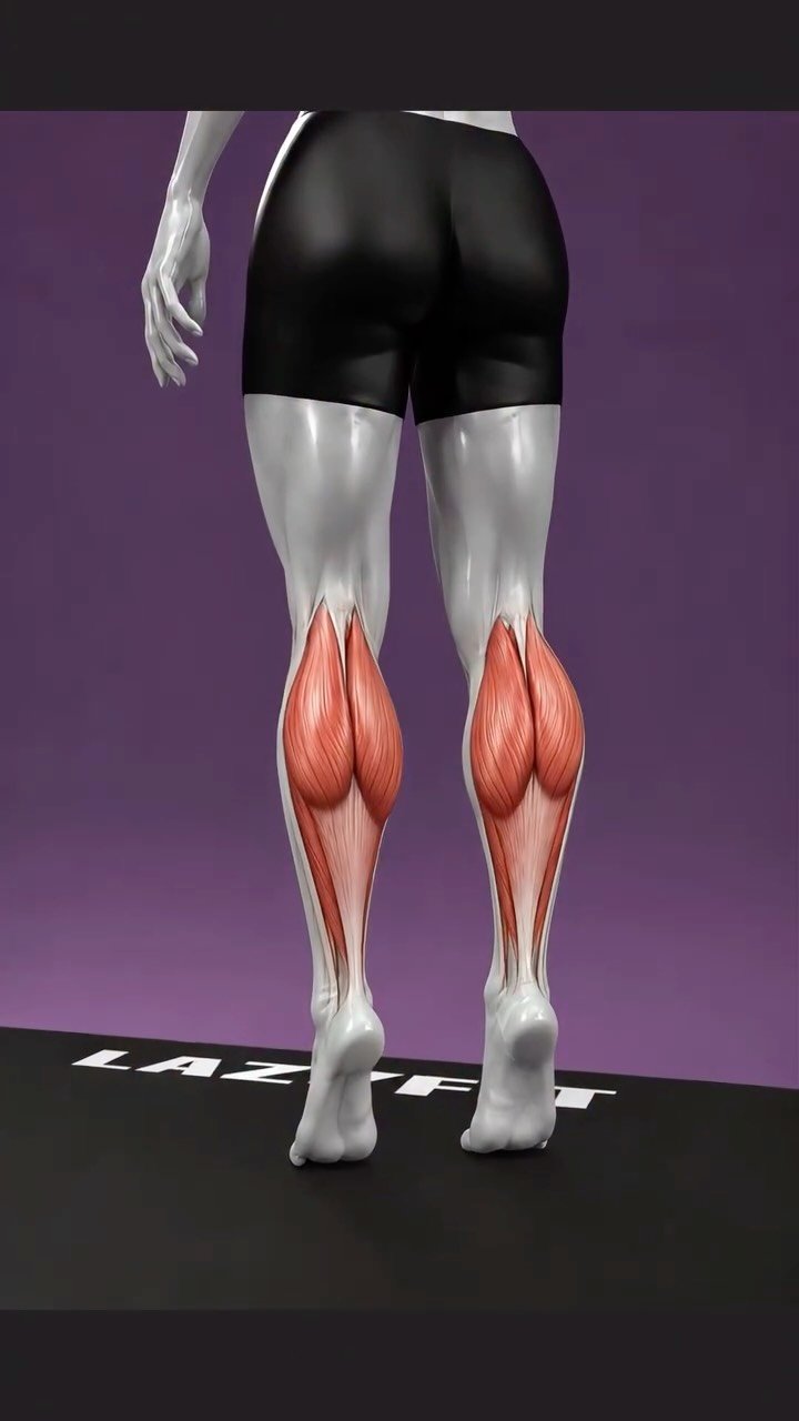 lazyfitchallenge 게시물 이미지: Calf Workout at Home (No...