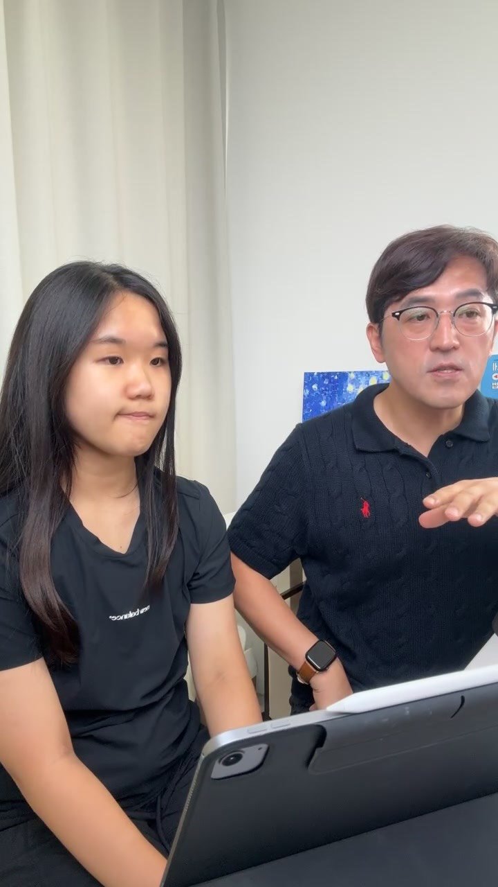 learn.with.daddy 게시물 이미지: 사춘기 중1 현서와 라이브 방송