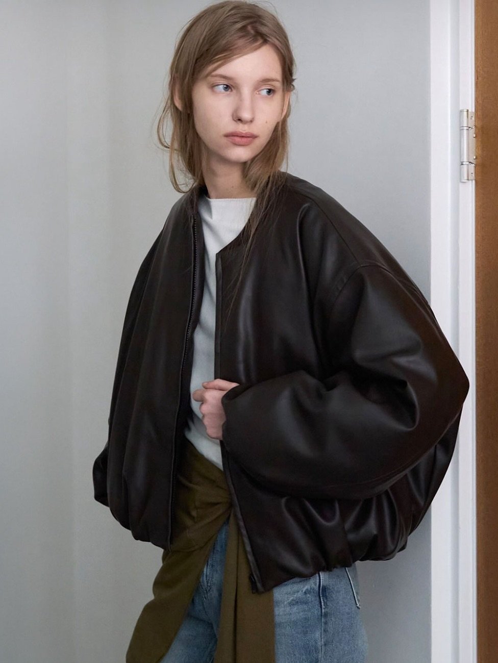 Photo by LECLE on October 31, 2025. May be an image of jacket, coat and text.