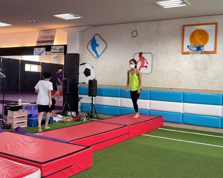 lee_1019_ 게시물 이미지: #주말 #취미생활 #덤블링 #트릭킹