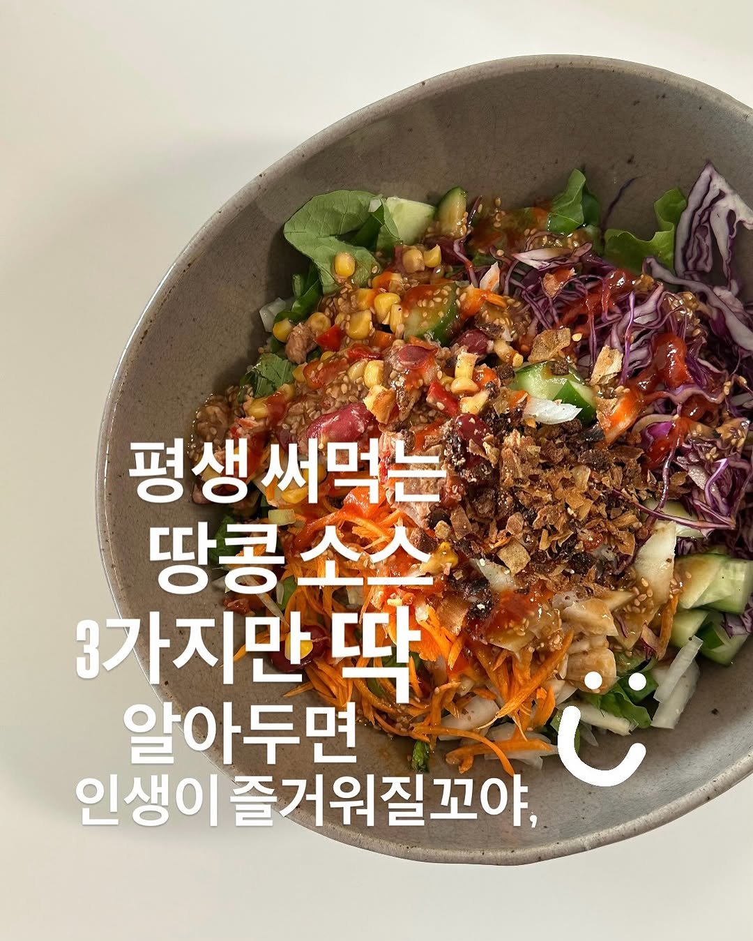 Photo by 약빵약사 | Health & Wellness | 서울대 약사 on November 02, 2025. May be an image of text that says '평생 평생써먹는 써먹 땅콩 소스 3가지만 딱 알아두면 인생이 즐거워질꼬야,'.
