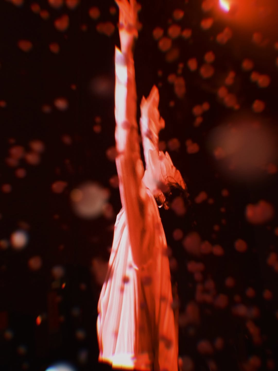 Photo by 이찬혁 on March 22, 2026. May be an image of sparkler, tambourine, concert and text.