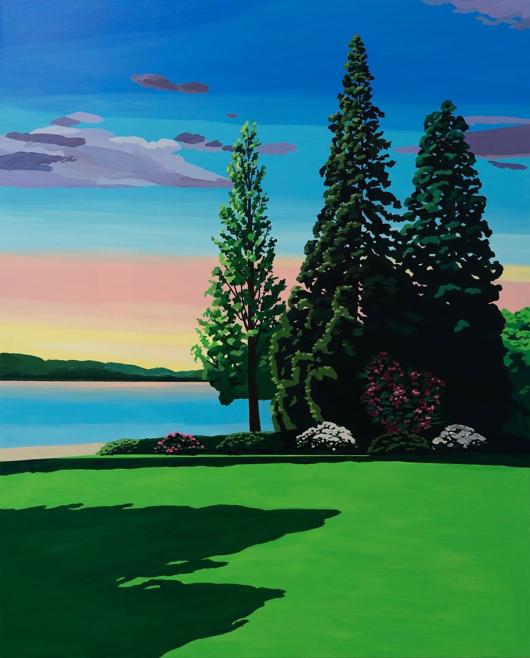 leegoc 게시물 이미지: 고요한 호수 

90.9 x 72.7cm 
Acrylic on Canvas
2026
