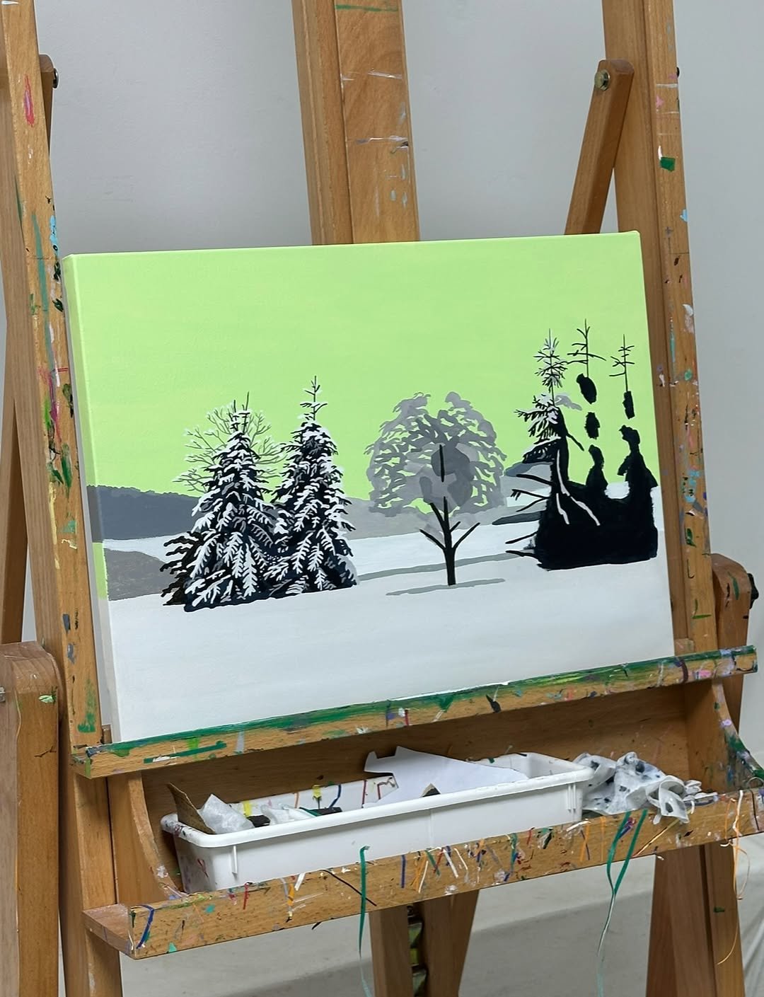 Photo by 리곡 on October 14, 2025. May be art of tree and text.