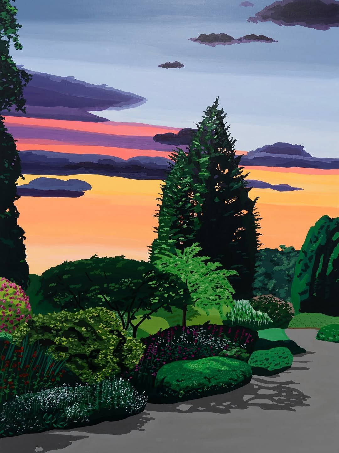 leegoc 게시물 이미지: Trees 

90.9 x 65.1cm
Acrylic on...