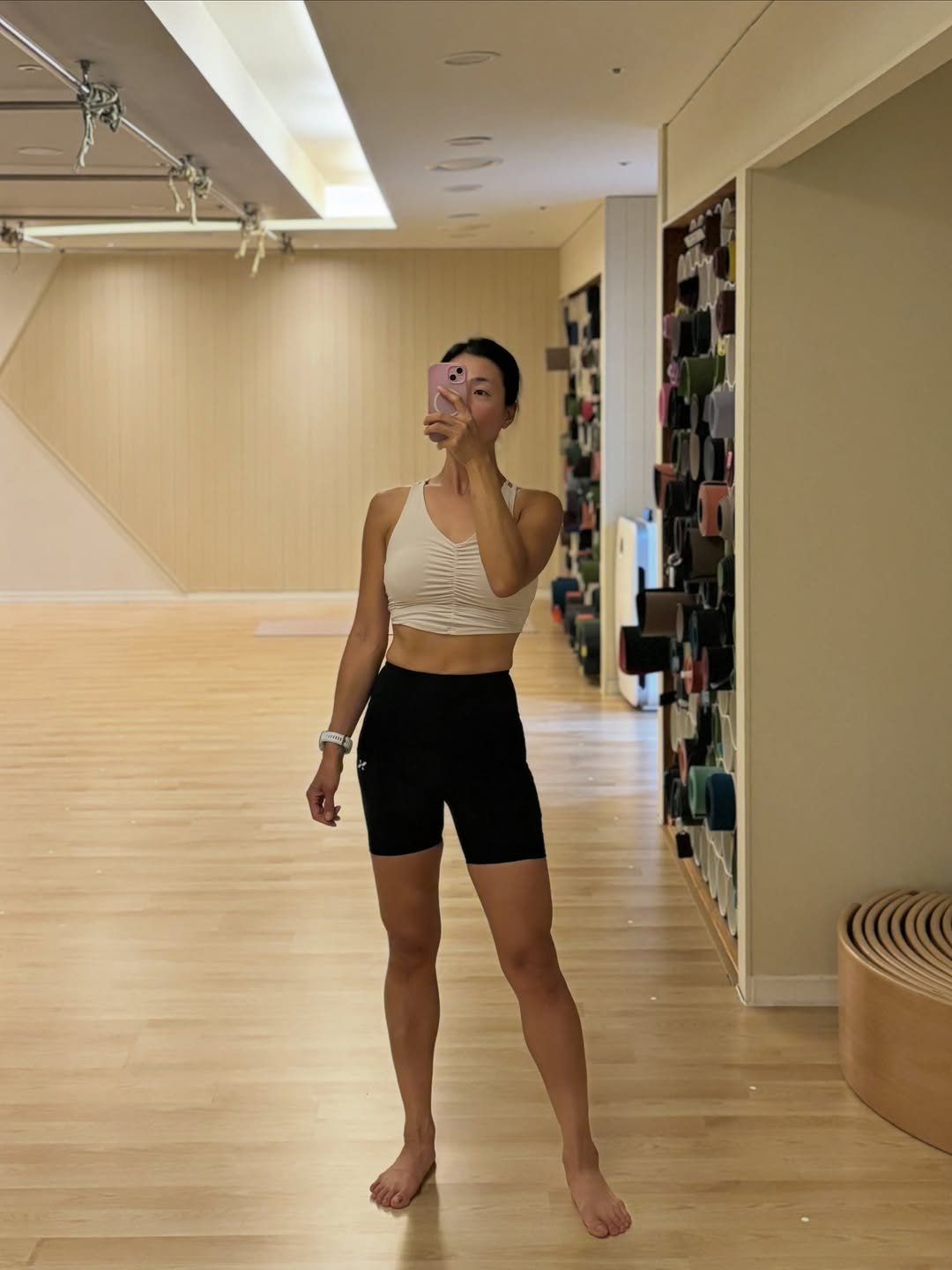 leegyusun 게시물 이미지: #아메리카요가 🧘🏻‍♀️
지점에서 제가 좋아하는 소리는?🤓
요가시간에 강사님이...