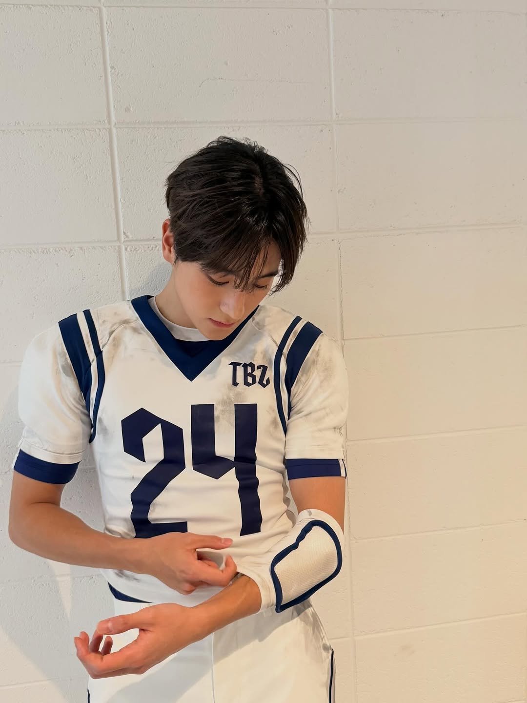 Photo by 이재현 on December 25, 2025. May be an image of football and text that says 'TBZ 24'.