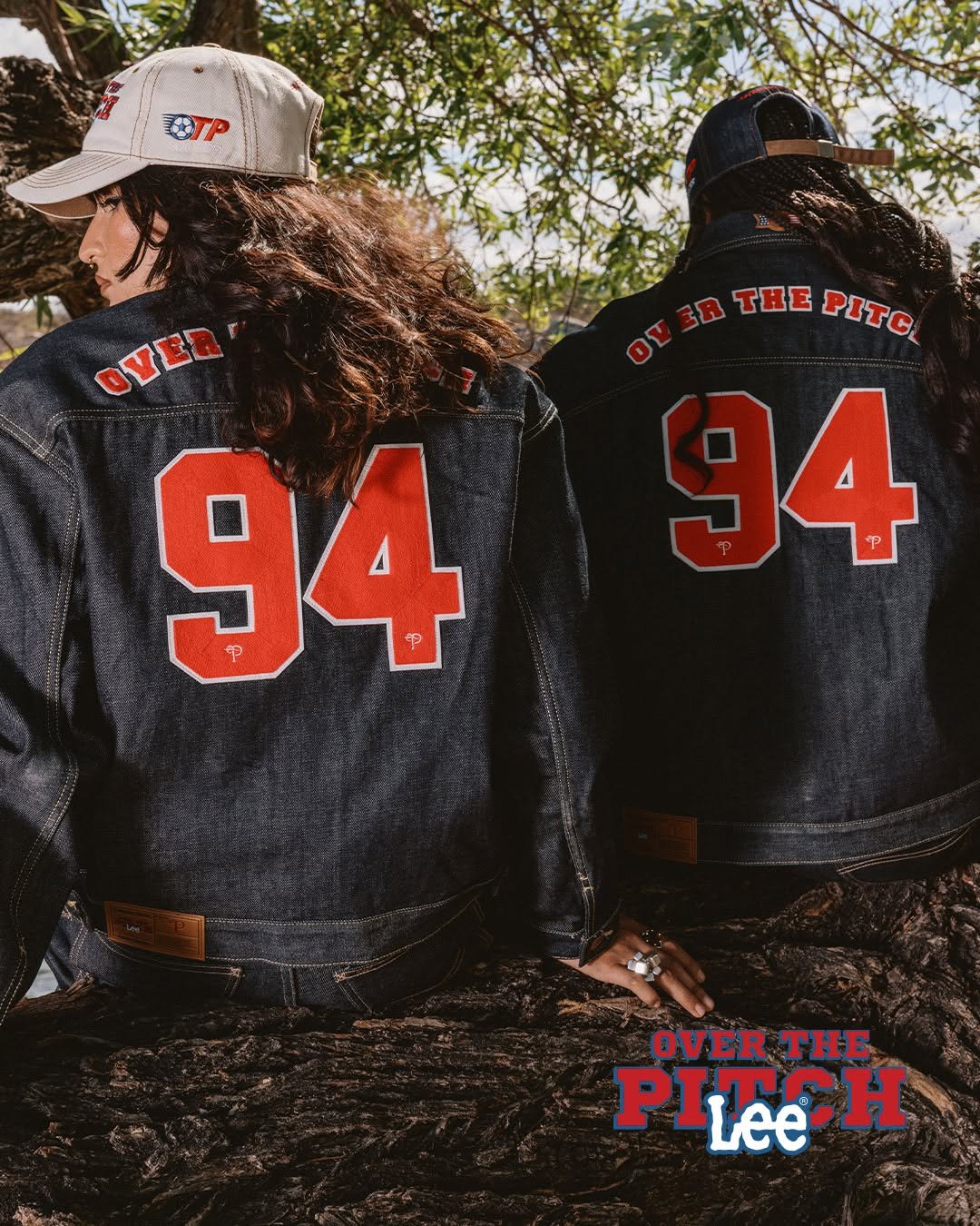 Photo shared by Lee Jeans KOREA on April 26, 2026 tagging @over_the_pitch. May be an image of ‎flight jacket and ‎text that says '‎0 TP EX צט 現 OVNTREPITO ER THE 94 OVER 94 OVER THE PITCH LeêH H PI PIiee Lee‎'‎‎.