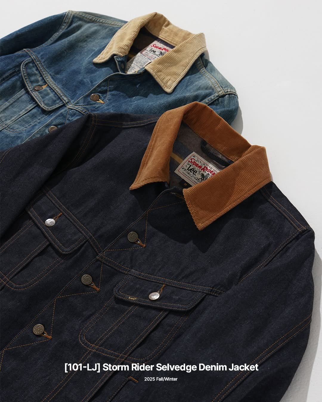 Photo by Lee Jeans KOREA on October 22, 2025. May be an image of jacket and text.