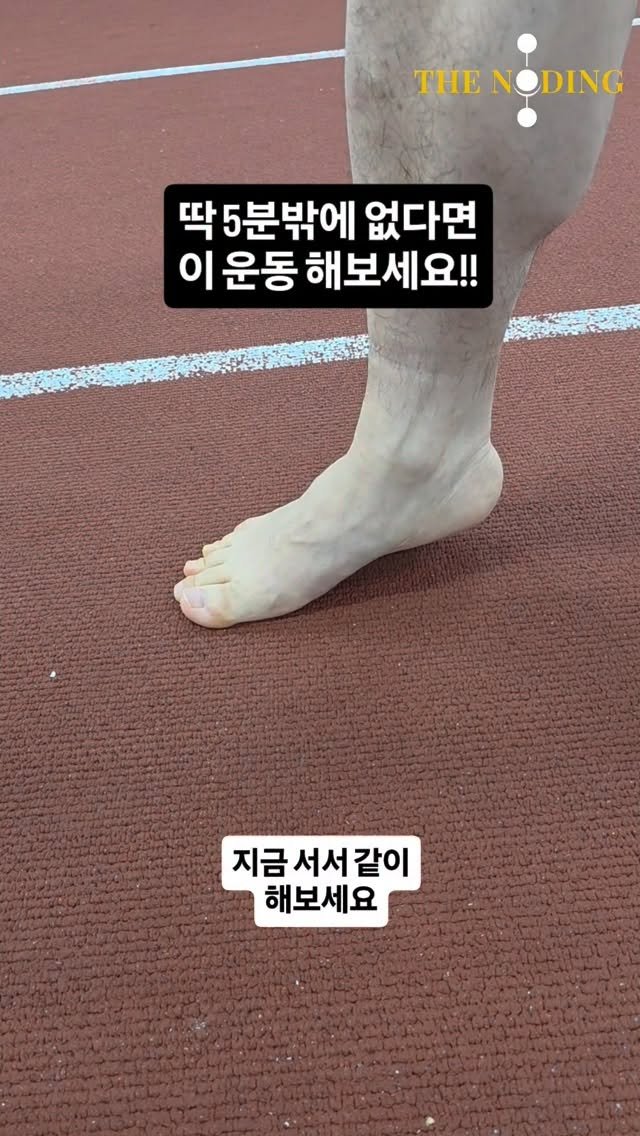 leejin_coach 게시물 이미지: 딱 5분밖에 없다면 이 운동 해보세요!!

🌹THE NODING...