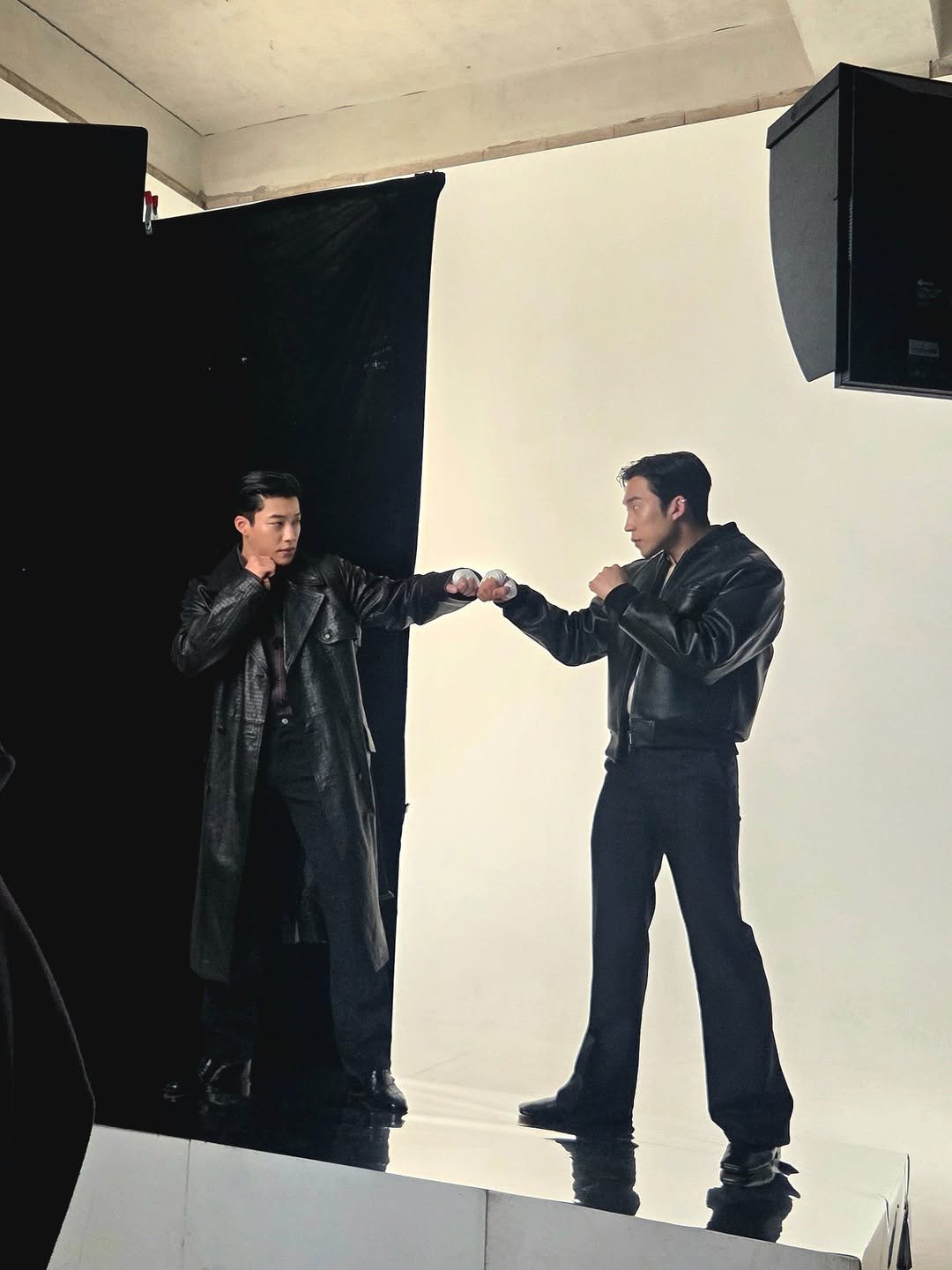 Photo shared by 이상이 Sang Yi Lee on March 27, 2026 tagging @wdohwan. May be an image of jacket and text.