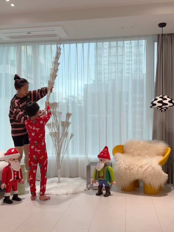 leesiyoung38 게시물 이미지: 우리집에도 크리스마스가 왔다🎄🏠💓
그리고 드디어 집으로 도착한 씩씩이의 본아트...