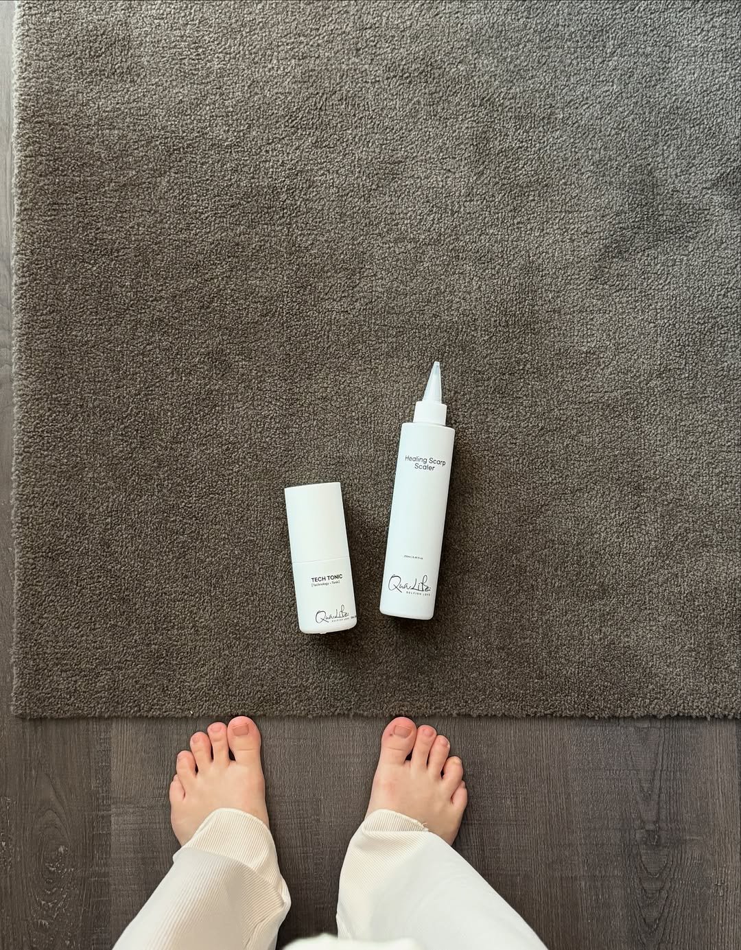 Photo shared by 이유데이 on September 16, 2025 tagging @yoobohwa, and @leeyooday. May be an image of hair dryer, water bottle, hand cream, lotion, carpet and text.