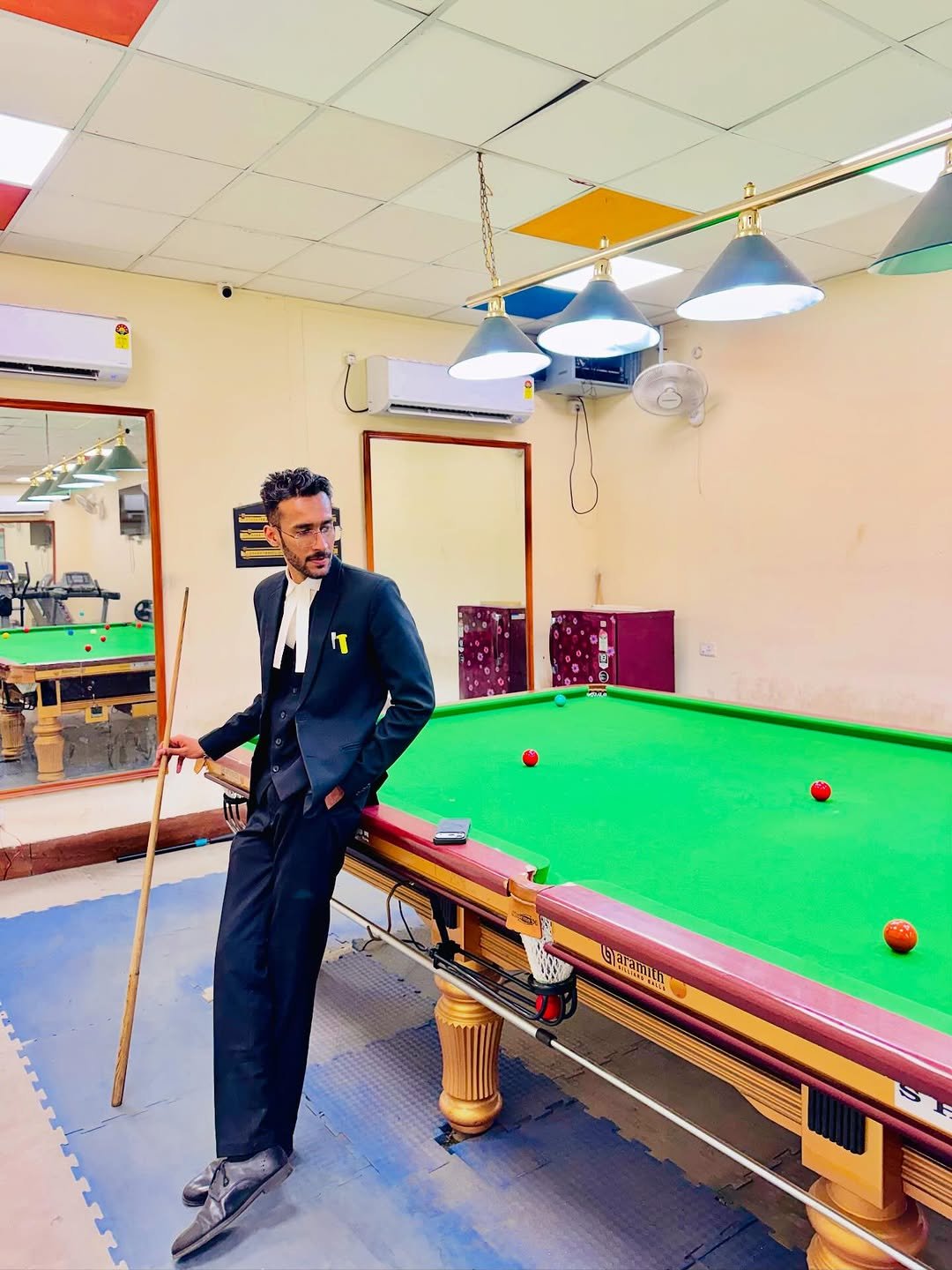 Photo by Advocate Umar Ali on April 26, 2026. May be an image of billiards, bowtie, dinner jacket and text.