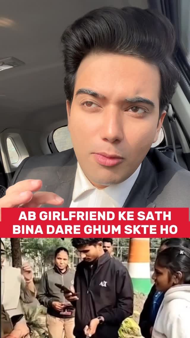 legal_doctor_ 게시물 이미지: Ab Girlfriend Ke Sath Bina Dare Ghum Skte...