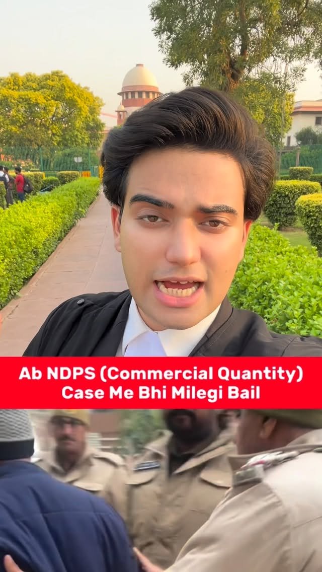 legal_doctor_ 게시물 이미지: Ab NDPS (Commercial Quantity) Case Me Bhi...